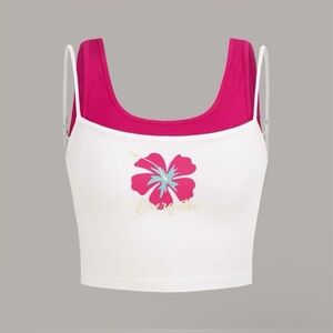 SHEIN Teen Girls XS Tank Cropped